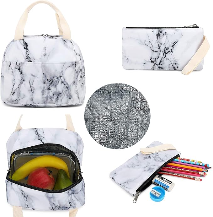 LEDAOU Backpack for Girls School Bag Kids Bookbag Teen Backpack Set Daypack with Lunch Bag and Pencil Case | Kids, Bookbag, Daypack, with Lunch Bag, and Pencil Case