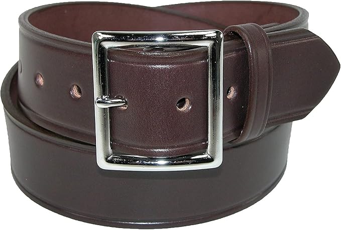 Leather 1.75in. Garrison Leather Belt US Made, Black or Brown
