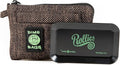 Dime Bags All-in-One Padded Pouch with Accessory Tray & Smell/Spill Proof Pocket, Protective Case for Glass Storage & Travel