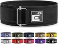 Element 26 Self-Locking Weight Lifting Belt - 4-Inch Nylon Support for Men and Women - Squat and Deadlift - Gym Training