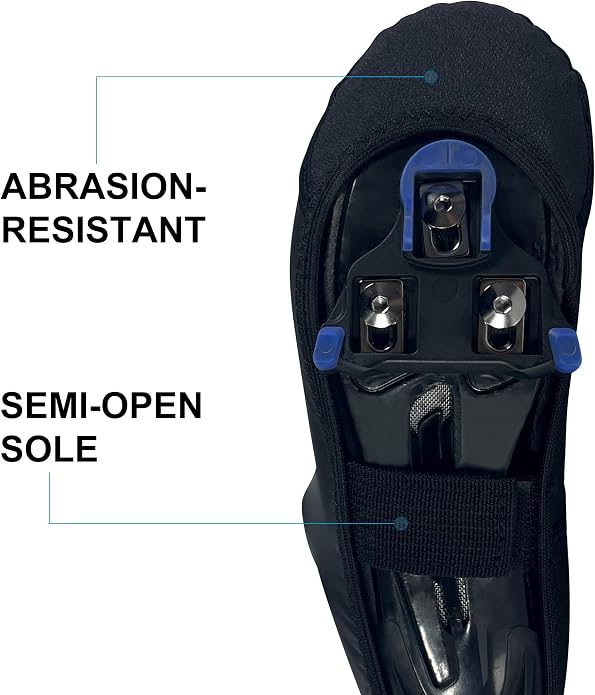 DexShell Cycling Shoe Covers for Men and Women, Waterproof & Windproof for Winter Road Cycling Biking Overshoes