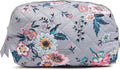 Vera Bradley Women's Performance Twill Large Cosmetic Makeup Organizer Bag