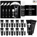 10 Sets 20 Pcs Church Gift for Men Bulk Black Hand Cream and Lip Balm Religious Bible Verse Cedar Scent Lip Moisturizer Christian Appreciation Gift for Coworker Church Party Favor