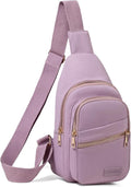 Banelu Crossbody Sling Backpack Sling Bag for Women, Small Chest Bag Daypack Crossbody Bag Fanny Pack for Outdoors Hiking Traveling