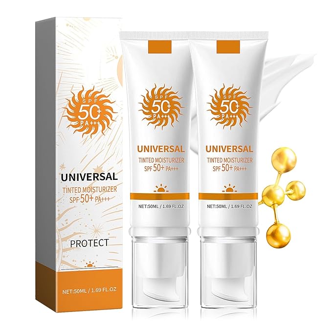 Face Sunscreen Cream SPF 50+ PA+++,Moisturizing Sunscreen for Face,Long Lasting Refreshing Tinted Facial Moisturizer Sunblock for Women Men,Non-greasy Travel Size Facial Sun Screen Lotion B