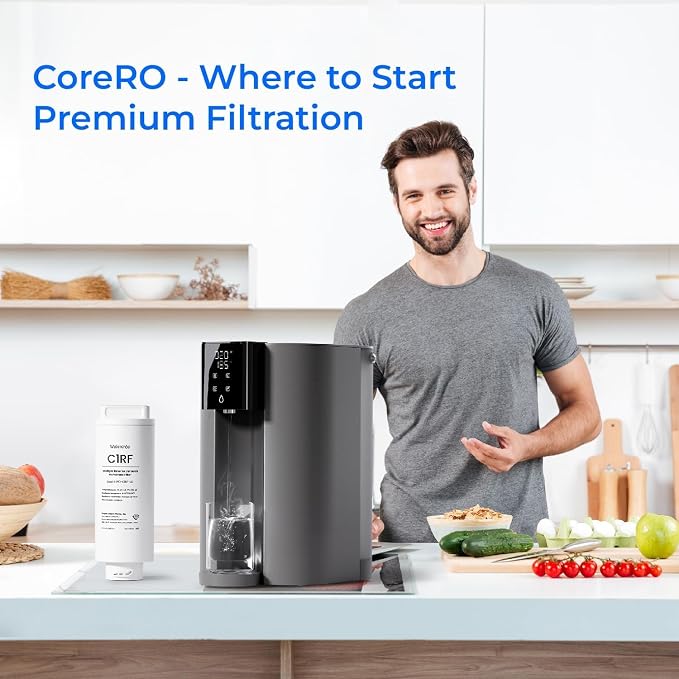 Waterdrop C1RF Filter, Replacement for Waterdrop C1S & C1H Countertop RO System, 12-month Lifetime
