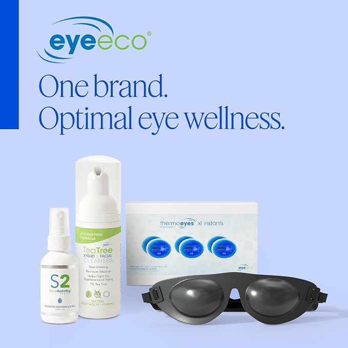 Eyeseals Hydrating Sleep Mask - Charcoal - Eye Masks for Sleep to Block Dry Air - Retains Moisture to Soothe Dry, Irritated Eyes and Provides Eye Care Overnight - CPAP Compatible, Latex-Free