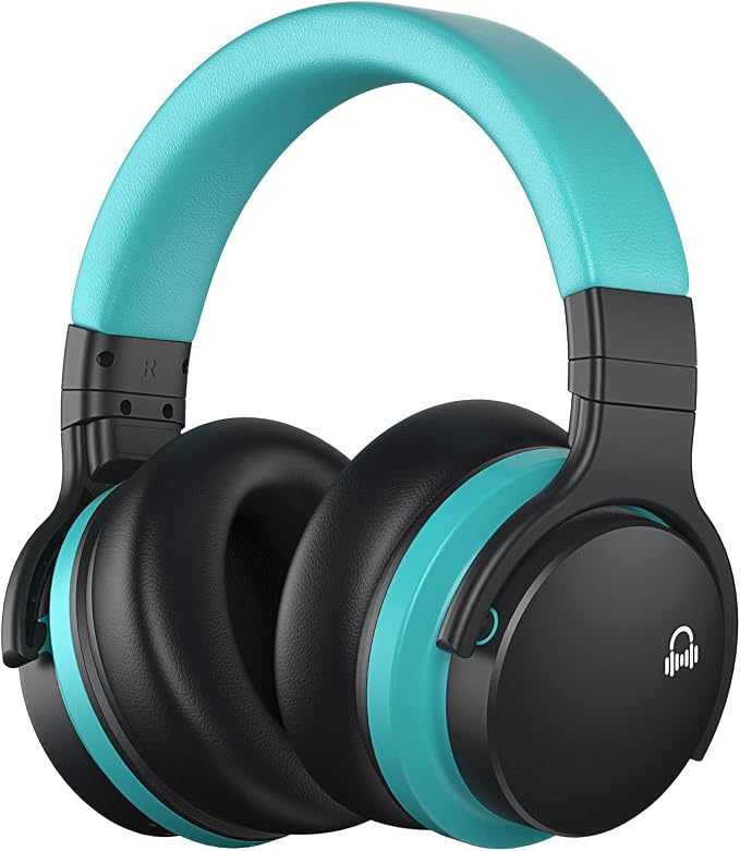 Million Sold Classic E7 Active Noise Cancelling Headphones with Upgraded HD Sound, Wireless Bluetooth Headphones Over The Ear Unequaled Comfort, Vivid Deep Bass, for Home Office Travel Gift-Pair