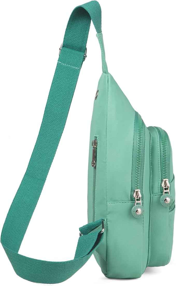 Banelu Small Sling Backpack Crossbody Sling Bag for Women Men, Chest Bag Daypack Fanny Pack Cross Body Bag for Outdoors Hiking Traveling