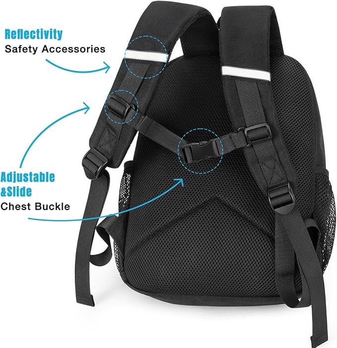 STEAMEDBUN Kids Backpack for Boys,Kindergarten Backpack for Toddler Boys Age 3-6