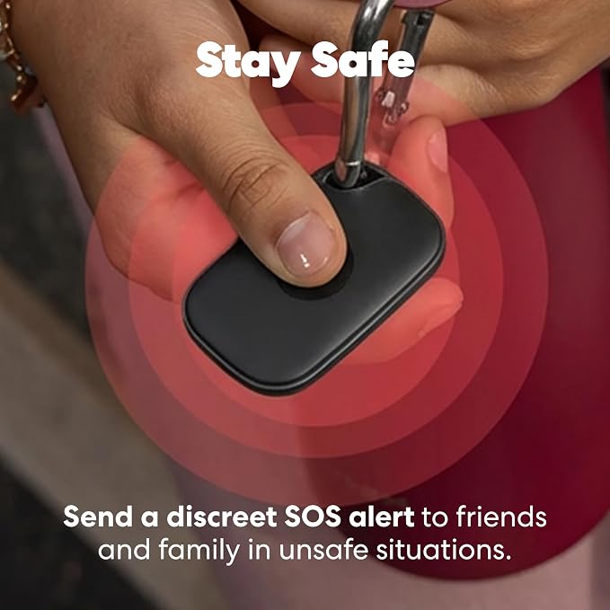 Tile by Life360 Pro - Powerful Bluetooth Tracker, Key Finder and Item Locator for Keys Bags, and More. Both iOS and Android Compatible. Phone Finder. 2-Pack (Black/White)