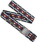 Arcade Belts A2 Slim Adventure Belt: Heavy Duty Stretch, Metal Free Buckle