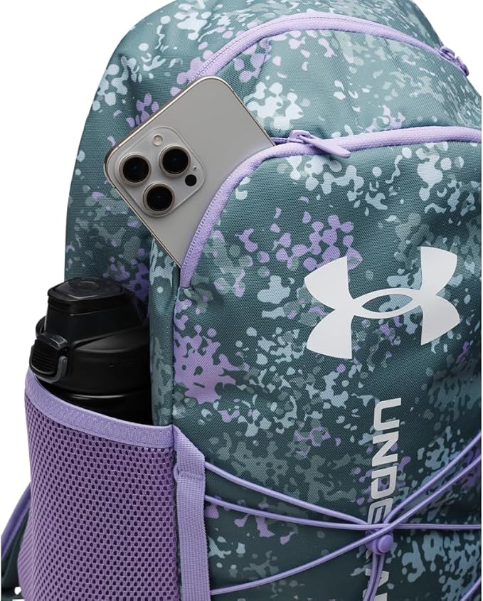 Under Armour Unisex Hustle Sport 6.0 Backpack, (587) Jasper Blue/Jasper Blue/White, One Size Fits Most