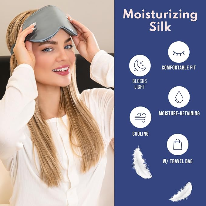 Blissy Silk Sleep Mask Profile
