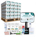 20 Piece Unisex Travel Hygiene Kit with Toiletries & Personal Care Essentials, TSA-Compliant, Individual and Bulk Packs Available (1500 Pack)