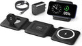 Magnetic Wireless Charger for iPhone: Fodable 3 in 1 Charging Station for Multiple Apple Devices - Travel Charging Pad Dock for Apple Watch iPhone 17 16 15 14 13 12 Pro Max Plus & Airpod