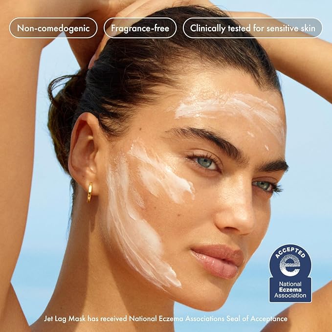 Summer Fridays Hydration Trio - Travel Size Jet Lag Mask + Full Size Lip Butter Balm Duo in Hot Chocolate + Toasted Marshmallow - Skin Care Set for Hydrated Complexion + Glossy, Soft Lips (3 Count)