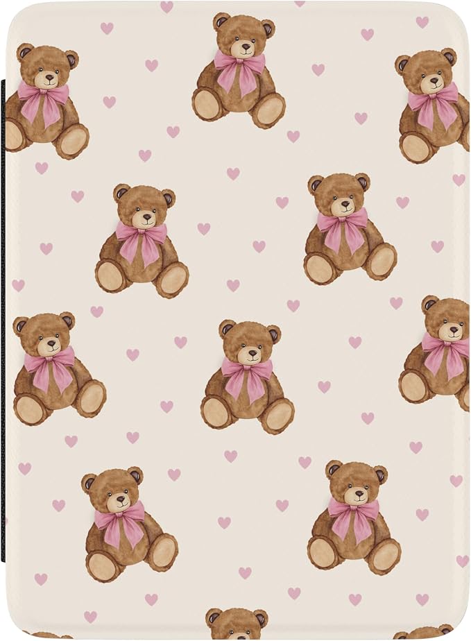 Casely Kindle Case | Cuddle Up | Teddy Bear | Compatible with 7" Kindle Colorsoft and 7" Kindle Paperwhite (12th Gen)