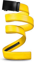 Mission Belt Men's Leather Ratchet Belt, 40mm Metal Collection