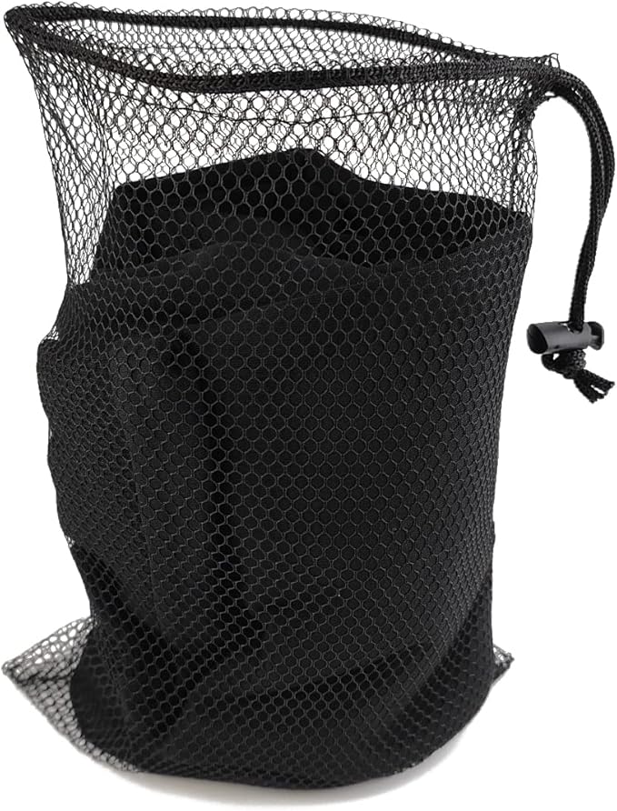 GXXMEI 10PCS 8X12inch Nylon Mesh Drawstring Bags with Cord Lock Closure Delicates Laundry Bag For Washing Machine Small Gym Bag for Basketball, Volleyball, Football, Golf Stuff Balls