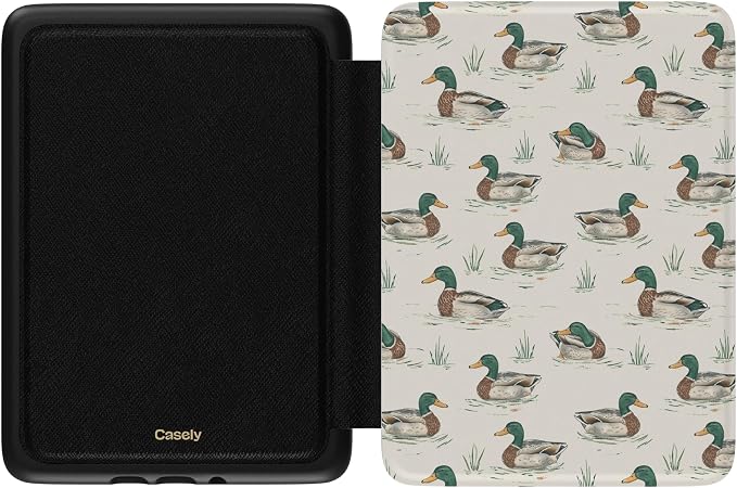 Casely Kindle Case | Mallard & Co. | The Boyfriend Collection | Compatible with 7” Kindle Colorsoft and 7” Kindle Paperwhite (12th Gen)