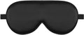 Alaska Bear Mulberry Silk Sleep Mask, Cool and Smooth (Original Black) | Genuine Organic Silk, For Sensitive Skin, Soft Filling, Lightweight, Flat Design