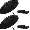 Repel Windproof Travel Umbrella - Compact & Withstands Winds up to 100MPH , Strongest Premium Auto Folding Umbrella for Rain and Sun - Durable, Light & Portable for Women & Men , Fits Backpack & Cars