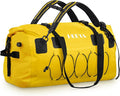 HEETA Waterproof Duffel Bag Motorcycle Dry Bag Backpack, 60L/80L Extra Large Rolltop Travel Duffle Bags with Straps & Handles for Kayaking Rafting Boating Canoeing Camping Gym Beach Cruise Ship