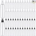Eccliy 32 Pcs 8 oz Spray Bottles Fine Mist Cleaning Bottles Clear Empty Plastic Travel Sprayer Refillable Sprayer with Cap for Cleaning Solutions Oils Travel Perfumes(Mix,Clear)