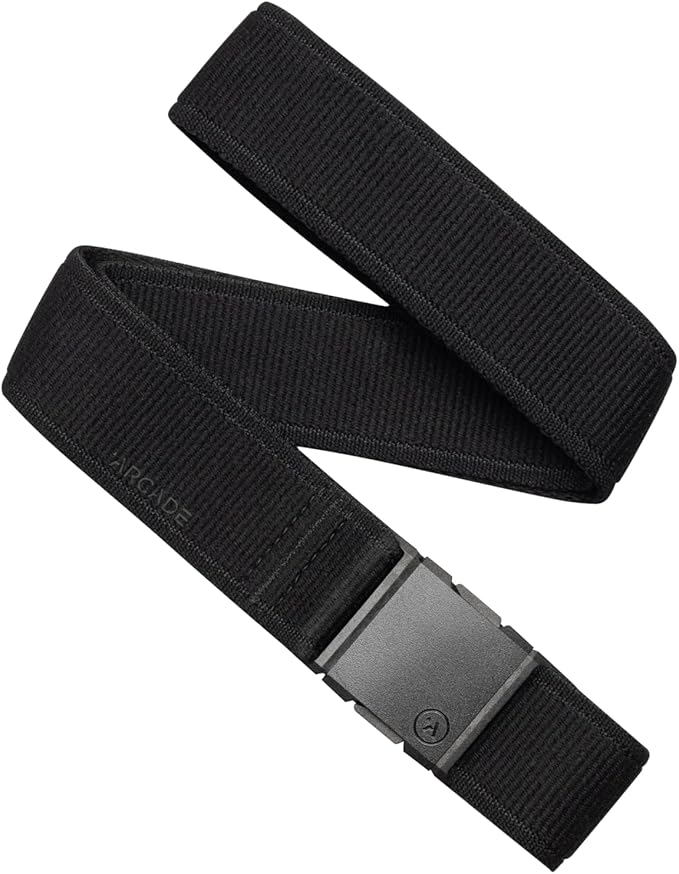 Arcade Belts A2 Unisex Adventure Belt: Heavy Duty Stretch, Metal Free Buckle