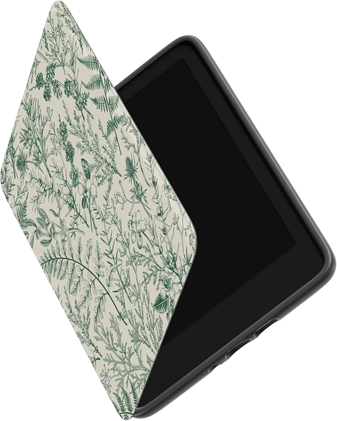 Casely 6" Kindle Case | Sage Garden | Green Floral | Compatible with 6-inch Amazon Kindle 2024/2022 (11th Generation)