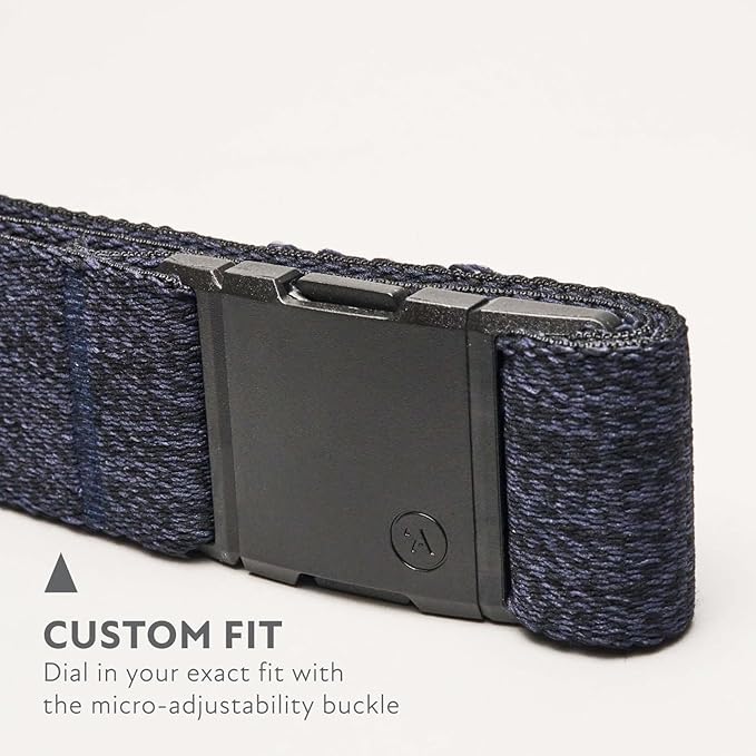 Arcade Belts A2 Unisex Adventure Belt: Heavy Duty Stretch, Metal Free Buckle