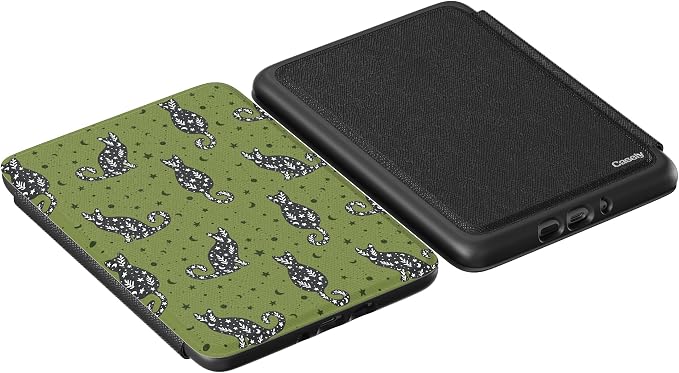 Casely Kindle Case | Sabrina's Bestie | Black Cats | Compatible with 7” Kindle Colorsoft and 7” Kindle Paperwhite (12th Gen)