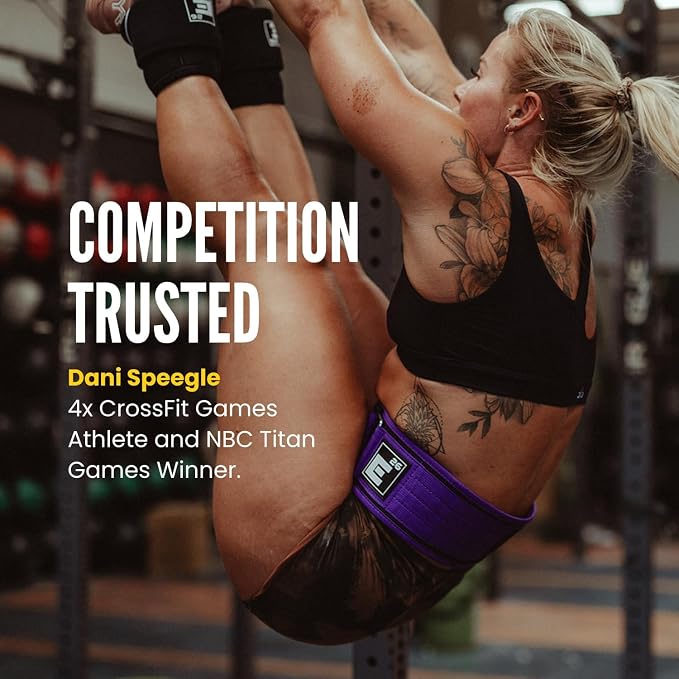 Element 26 Self-Locking Weight Lifting Belt - 4-Inch Nylon Support for Men and Women - Squat and Deadlift - Gym Training