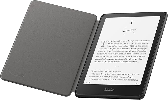 Amazon Plant-Based Leather Case- Lightweight, Protective Cover Designed with Sustainability in Mind for Kindle Paperwhite and Kindle Colorsoft