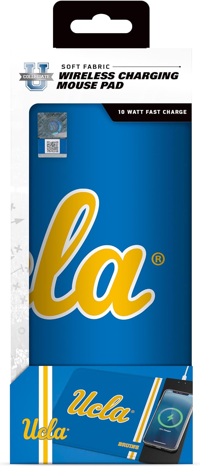 SOAR NCAA Unisex Cell Phone Wireless Charging Mouse Pad