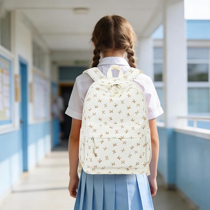 LEDAOU Backpack for Girls School Bag Kids Bookbag Teen Backpack Set Daypack with Lunch Bag and Pencil Case | Kids, Bookbag, Daypack, with Lunch Bag, and Pencil Case