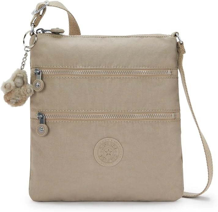 Kipling Women’s Abanu Multi Crossbody Bag, Lightweight, Adjustable Nylon Waist Pack with Multi-Compartment Zip Pockets