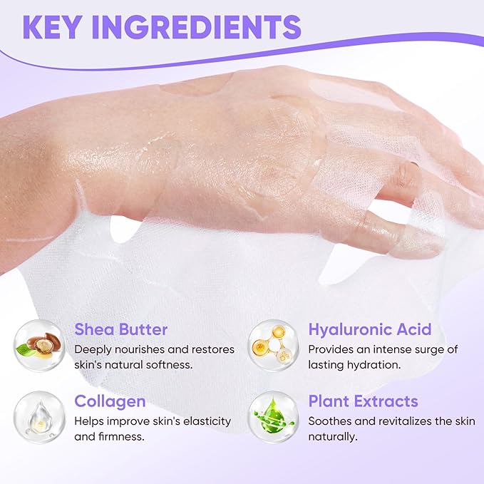 84 Pack Bulk Sheet Face Masks Skin Care, Hydrating and Moisturizing Collagen Facial Masks for All Skin Tybe, Spa Party for Women, Birtyday Gifts, Skincare Gifts Kit for Teen Girls (12 Types x 7 Pcs)