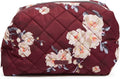 Vera Bradley Women's Performance Twill Large Cosmetic Makeup Organizer Bag