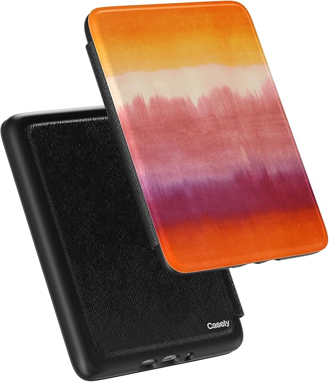 Casely Kindle Case | Sunwashed Canvas | Last Light | Compatible with 7” Kindle Colorsoft and 7” Kindle Paperwhite (12th Gen)
