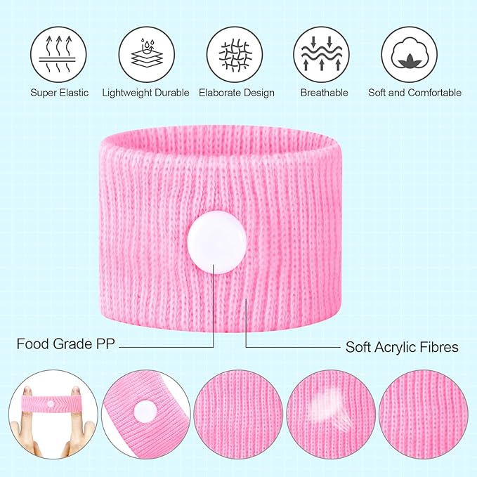 Motion Sickness Bands for Kids, Travel Sickness Relief Wristbands, Anti-Nausea Wristbands for Morning Sickness…