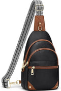 SYTRAH Anti Theft Crossbody Bags for Women, RFID Sling Bag Travel Purse, RFID Cross Body Purses Chest Bag for Travel