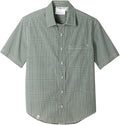 Silverts Men’s Adaptive Clothing Magnetic Button Shirt, Assisted Dressing Short Sleeve Top for Elderly, Rehab & Care Wear