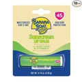 Banana Boat SPF Lip Balm with Aloe Vera & Vitamin E,0.15oz | Beach Essentials,Moisturizing Lip Sunscreen SPF 45,Travel Sunscreen for Lips,0.15oz,(Pack of 10)