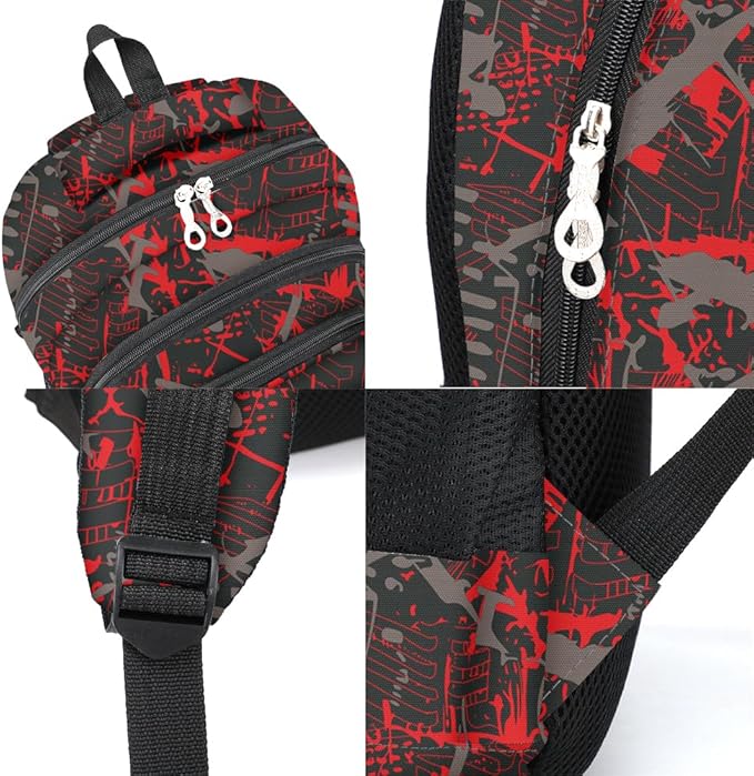 rickyh style Stylish Backpack: Multi-functional and Lightweight Bag for Travel, School, and Outdoor Activities