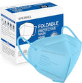 WWDOLL KN95 Face Mask 25 Pack, 5-Layers Breathable Disposable KN95 Masks