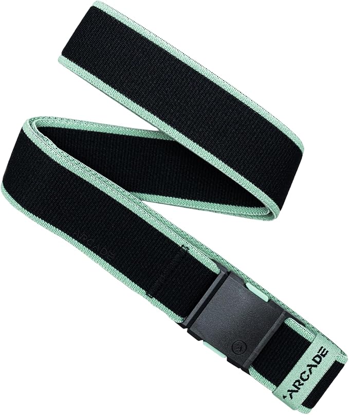 Arcade Belts A2 Unisex Adventure Belt: Heavy Duty Stretch, Metal Free Buckle