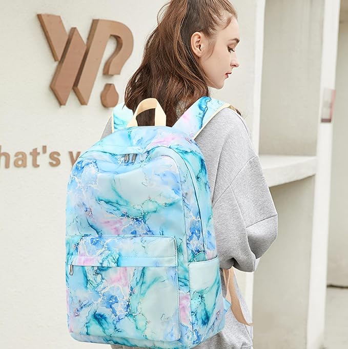 LEDAOU Backpack for Girls School Bag Kids Bookbag Teen Backpack Set Daypack with Lunch Bag and Pencil Case | Kids, Bookbag, Daypack, with Lunch Bag, and Pencil Case