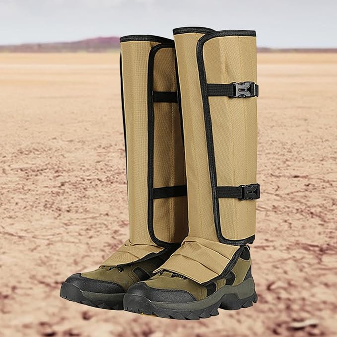 Leg Shoe Covers Waterproof TPU Adjustable Outdoor Walking Hiking Camping Trail Running Suitable for Men Women Snowshoeing